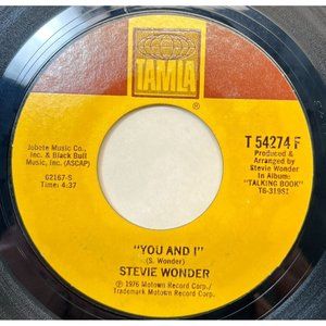 Stevie Wonder I Wish / You and I 45 Funk Soul 1976 Tamla 54274